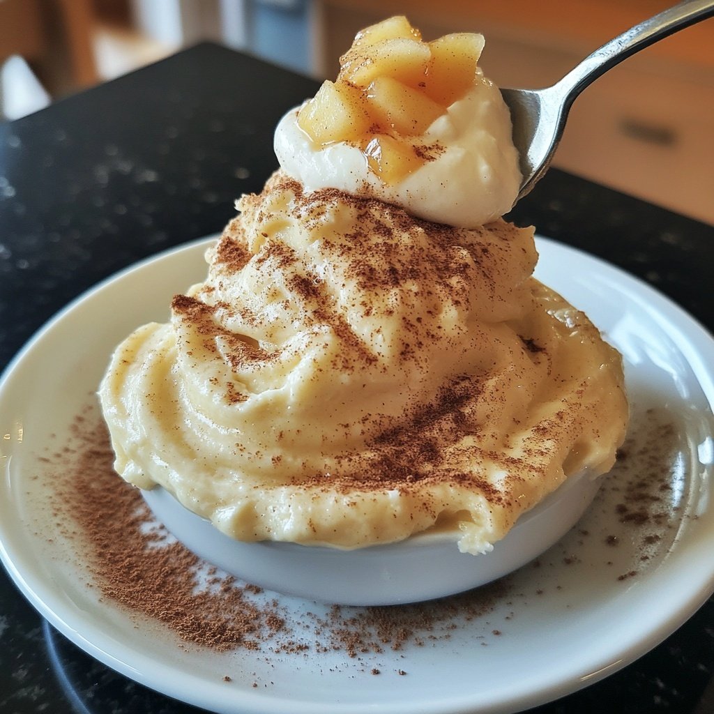 Zimtcreme mit Apfelmus