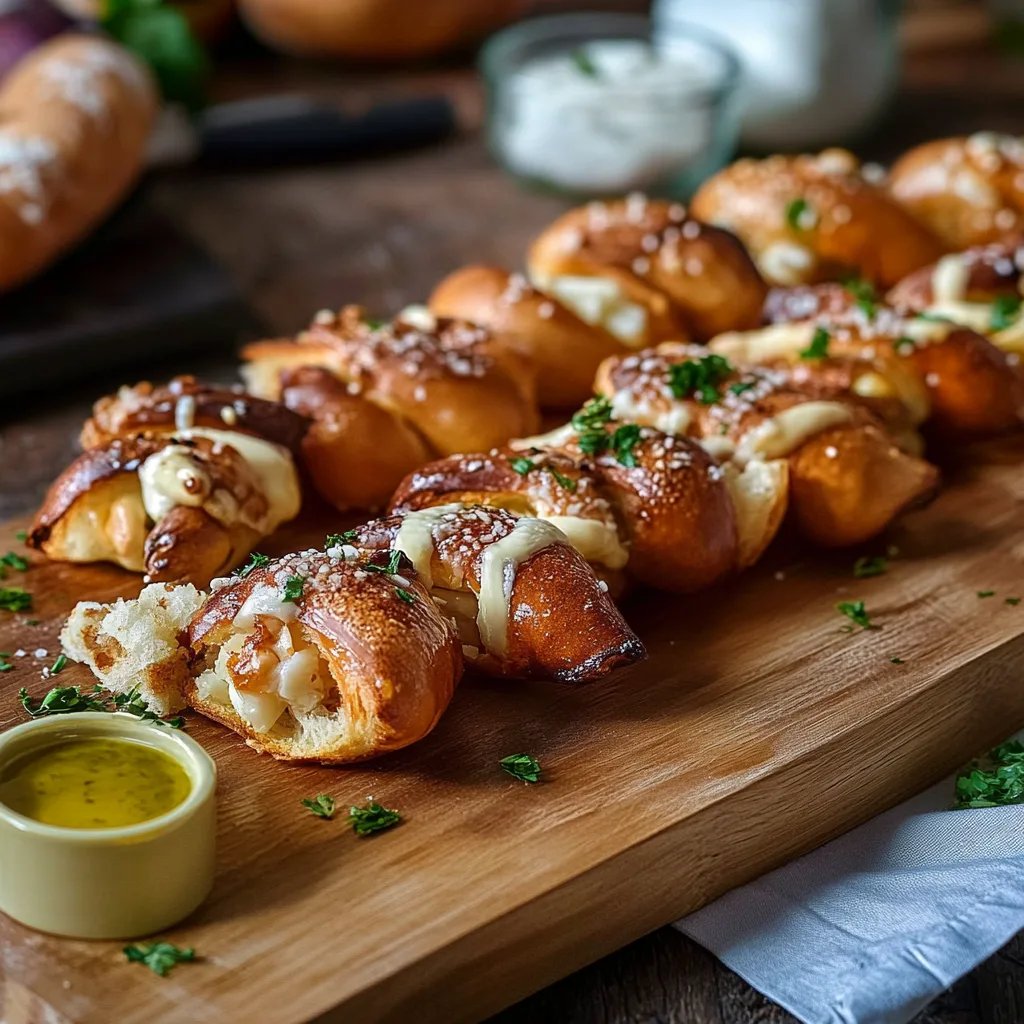 Brotzeit Spieße als Oktoberfest Fingerfood