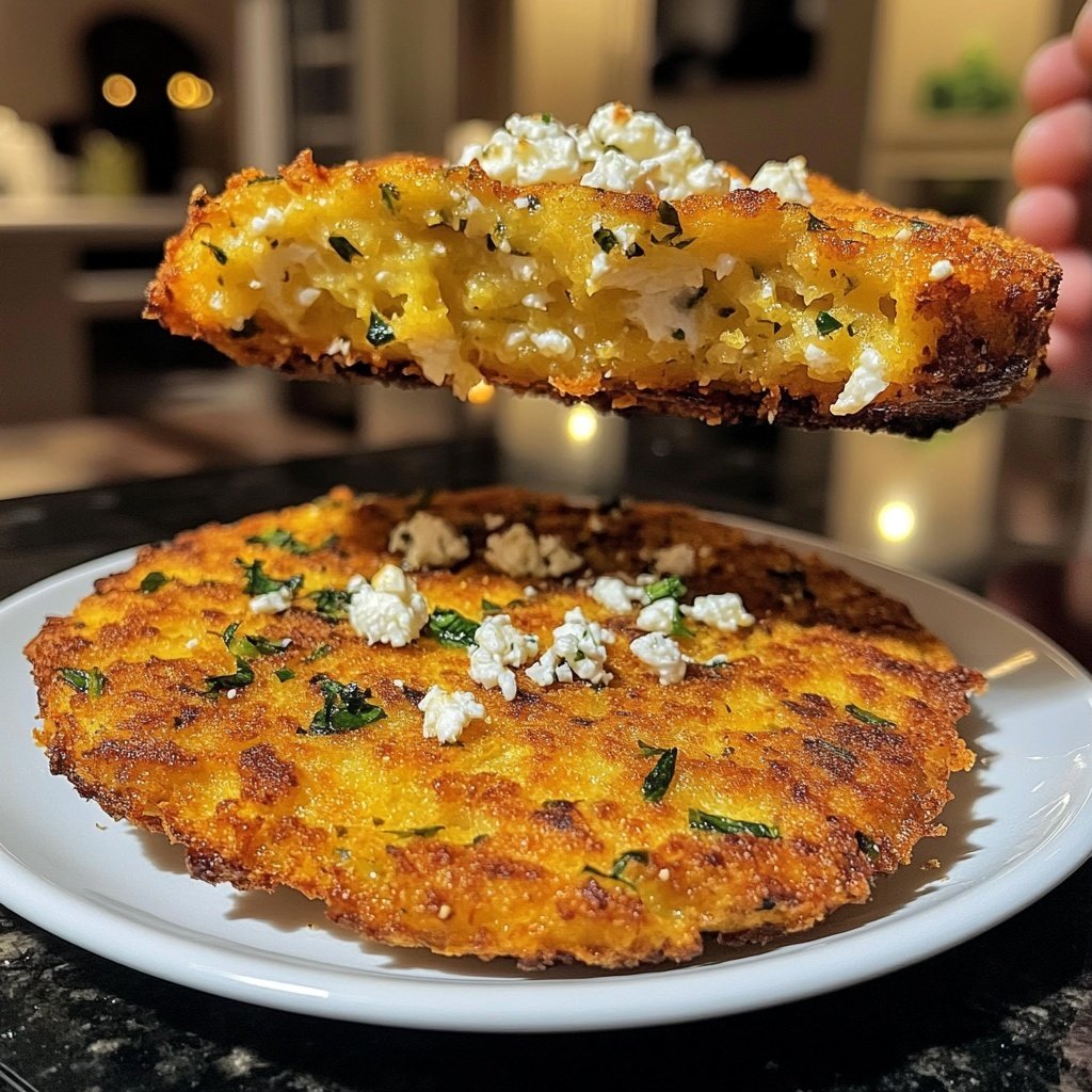 Kartoffelfrikadellen mit Schafskäse