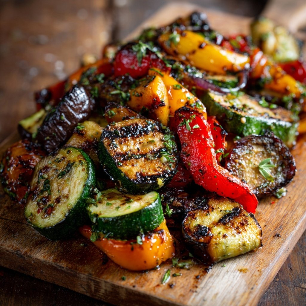 Grillgemüse Mit Kräuter Marinade