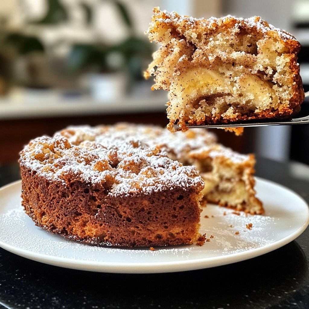 Bananenkuchen mit Zimt