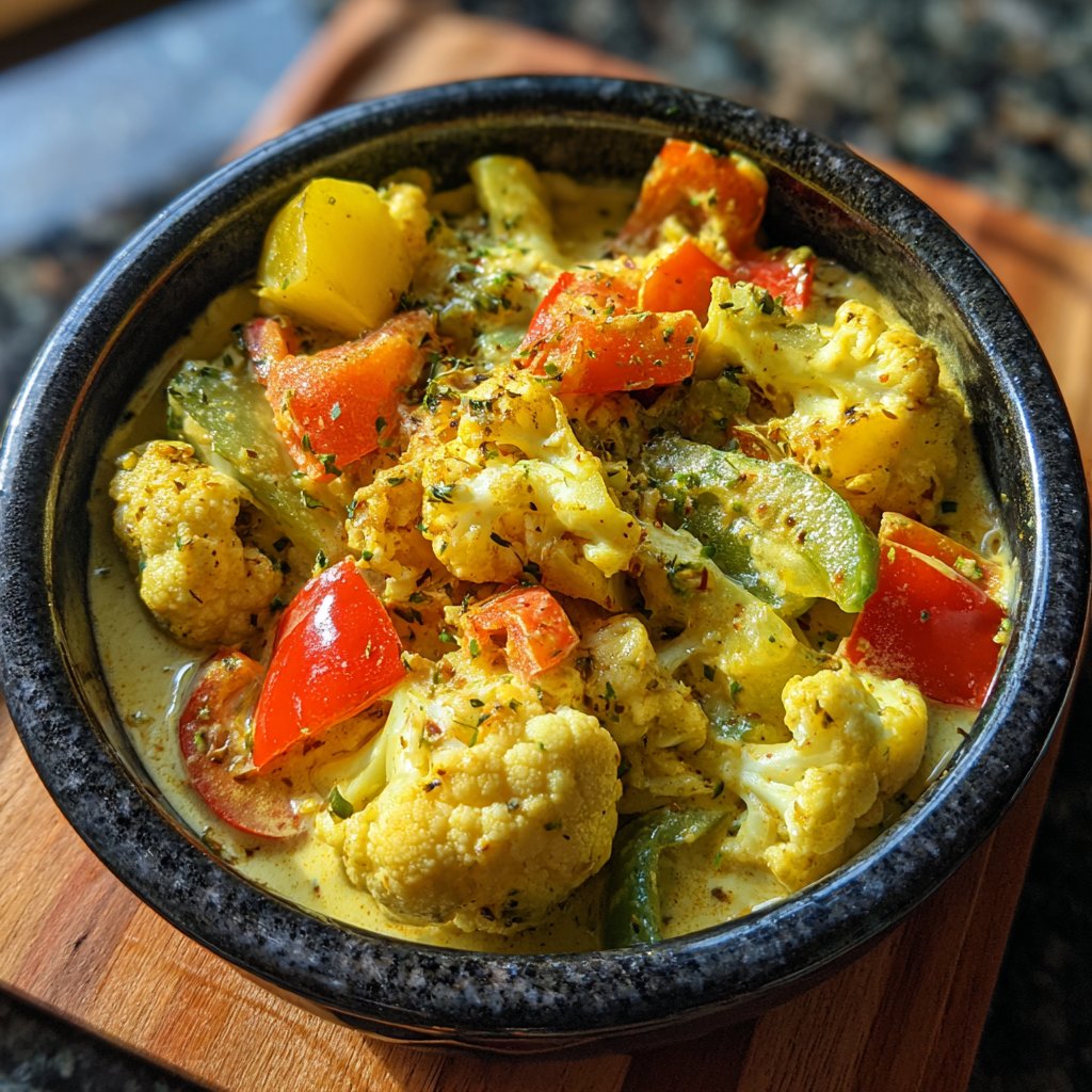 Gemüsecurry mit Blumenkohl