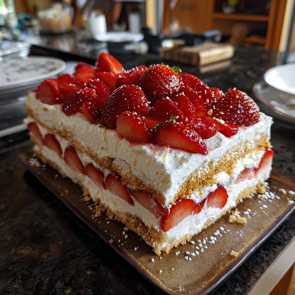 Erdbeer Mascarpone Dessert