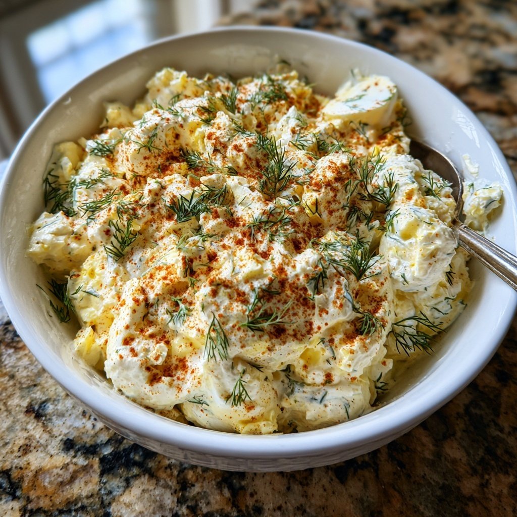 Schnell & Einfach 10-Minuten-Eiersalat mit Joghurt