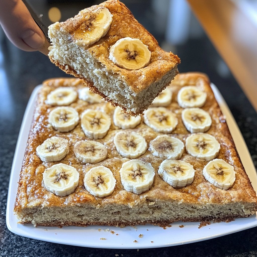 Bananenkuchen saftig vom Blech
