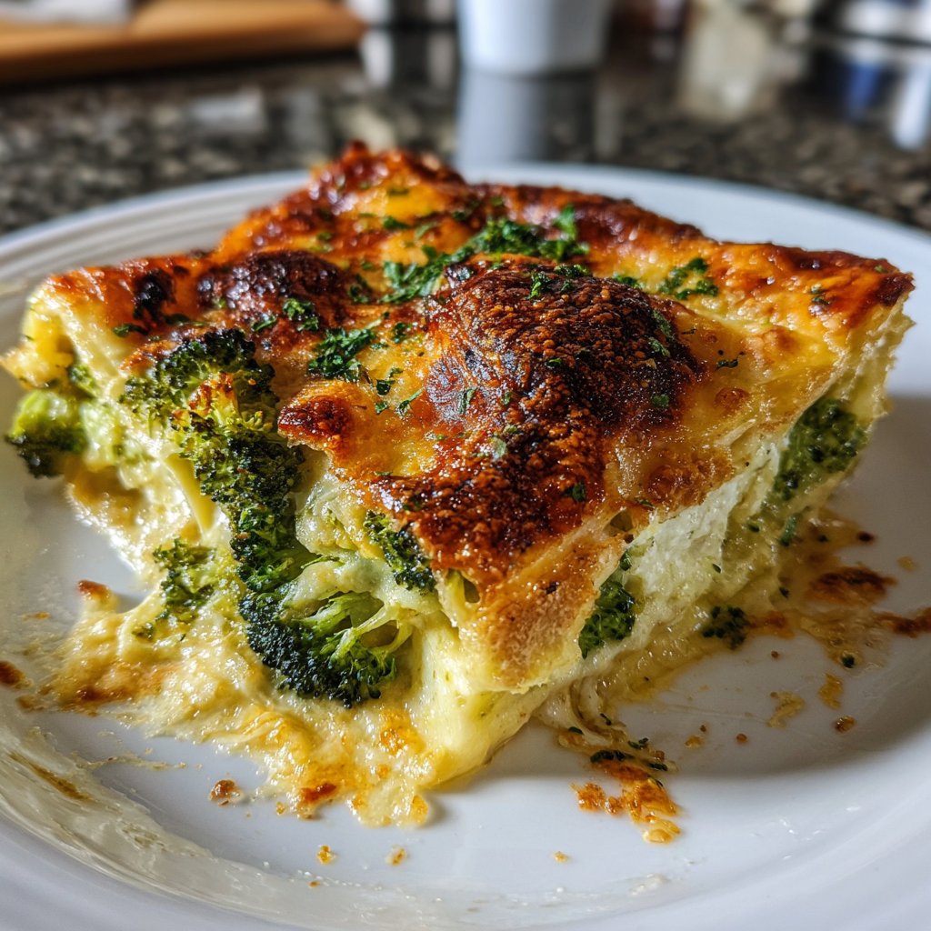 Lasagne mit Brokkoli