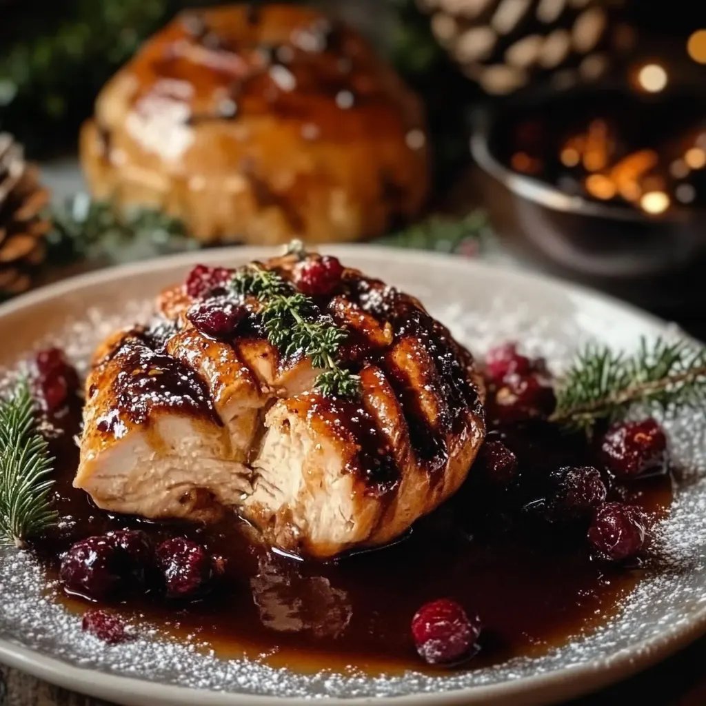 Hähnchenbrust weihnachtlich